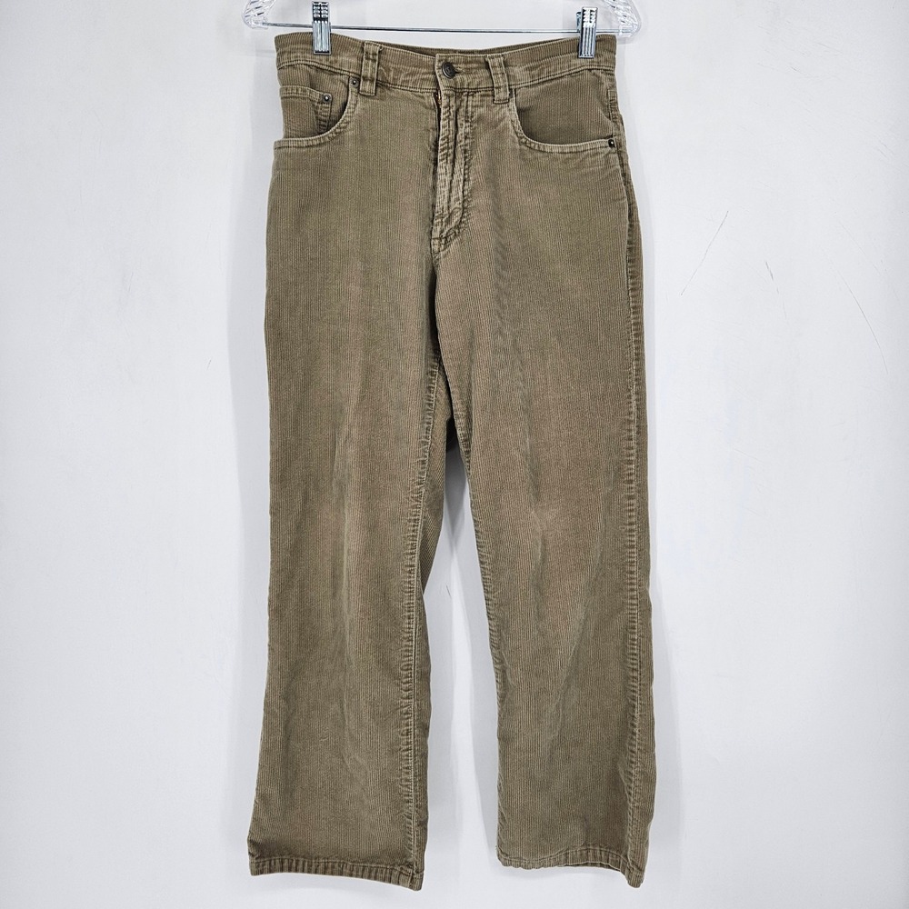 Patagonia Corduroy Pants Mens 28 Casual Preppy Tan Khaki Straight Leg